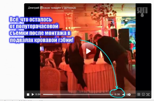 В Сети появилось видео танцующего Пескова