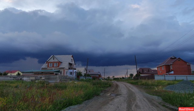 Фотографии перед грозой!