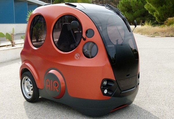 Пневматический городской автомобиль