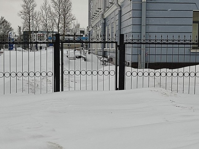 "Судье, секретарю, прокурору не пройти. Конвою не проехать". В Петербурге неубранный снег заблокировал суд