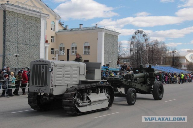 Фоторепортаж с  Парада Победы в Верхней Пышме