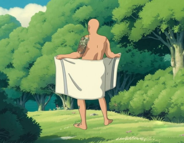 Однажды на ЯПе. Фотожаба ИИ.