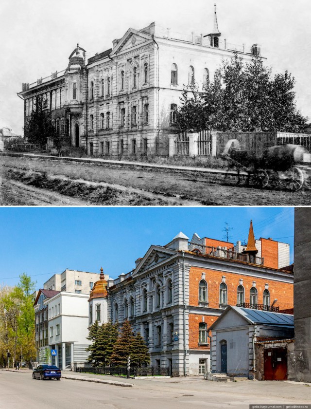 Новосибирск, тогда и сейчас