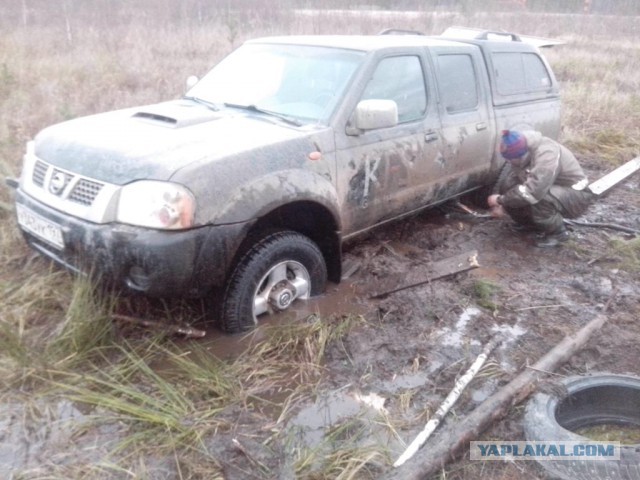 "Заколхозил" Nissan NP 300