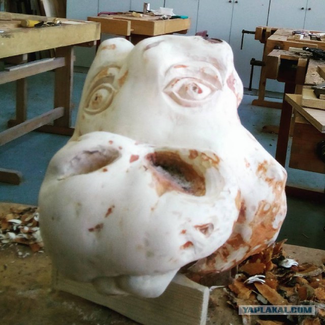 Вазочка из берёзового сувеля