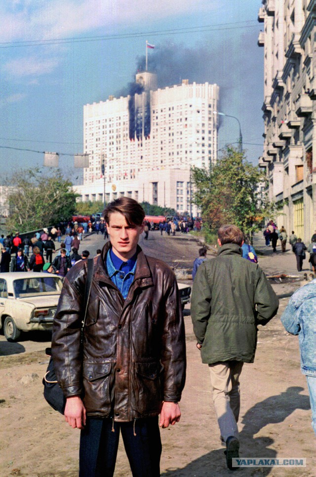 Ретро. Фотографии Москвы 1993 года