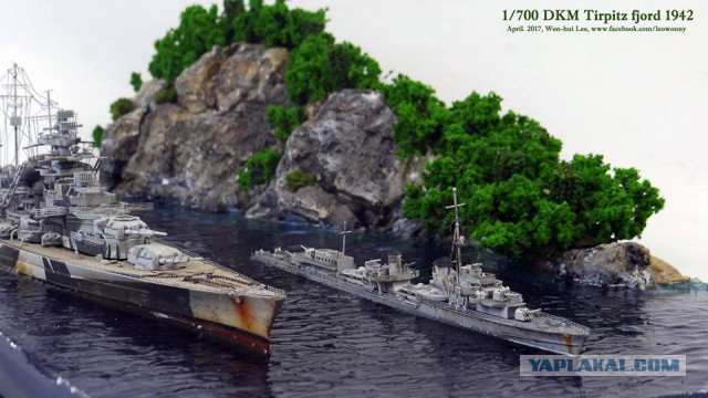 Морские диорамы Вон Ху Ли