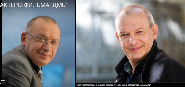 Актёры на съёмках "ДМБ"