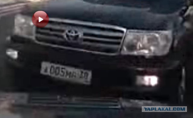 Land Cruiser со встречки