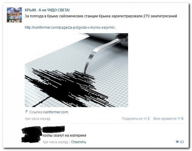 Ужасы и приколы из соцсетей 18+