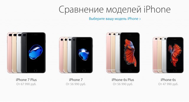 Apple представила новый смартфон iPhone 7