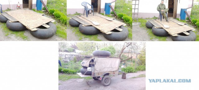 На маленьком плоту или снова-здорова!