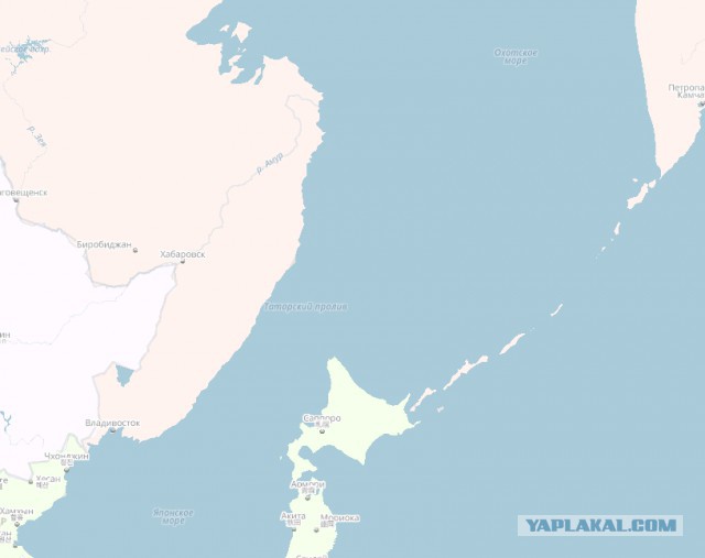 После ракетного пуска КНДР с «Яндекс.Карт» «исчез» Сахалин