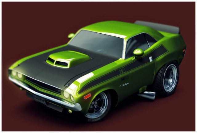 3d Cars By Christophe Desse