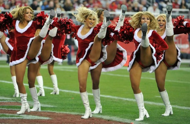 Upskirt babe cheerleaders otngagged