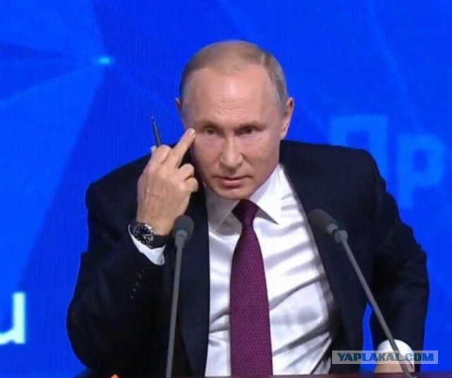 Журналисты в попытке привлечь внимание Владимира Путина подготовили плакаты