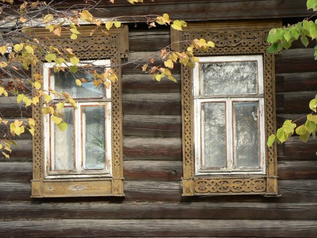 г.Семёнов. Наличники на окна (82 фото)