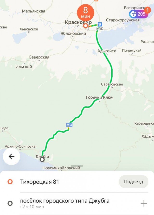 Таксист из Краснодара в шесть утра совершил «пивной» рейс к морю с тремя пьяными пассажирами