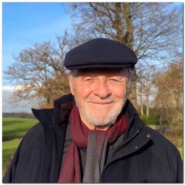 Жизнерадостный 86-летний Сэр Энтони Хопкинс на новом фото⁠⁠