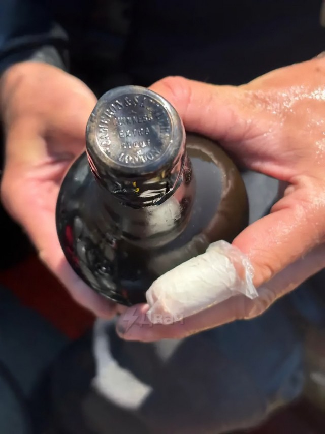 Дайвер нашёл на дне Ла-Манша бутылку Guinness Extra Stout возрастом около 162 лет