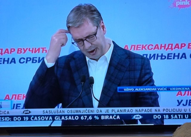 Глава Сербии Александр Вучич признал поражение на выборах