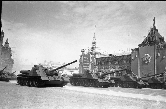 Военный парад весна 1951 года. Часть 2.