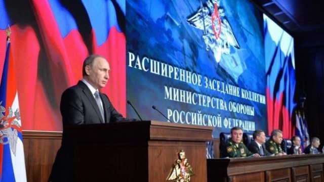 В. Путин "США угрожает безопасности РФ пытаясь разжечь большую войну"