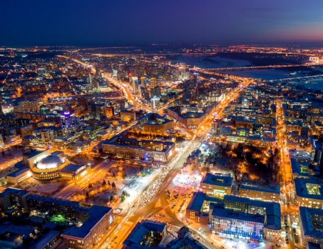 Зимний Новосибирск — 2019