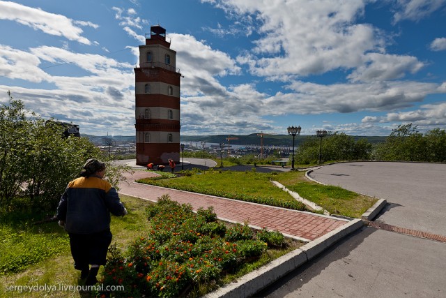 Полярный день в Мурманске