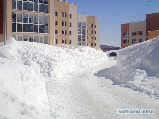 Весна на Камчатке