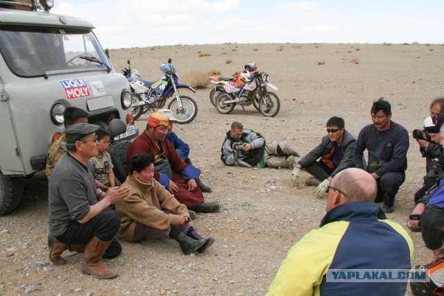 В Монголию на мотоциклах 2006