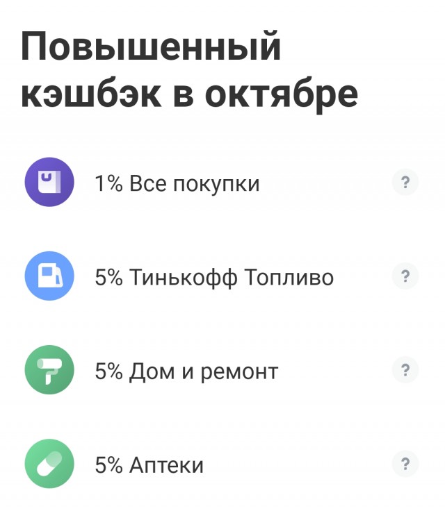 Кэшбэк от банка