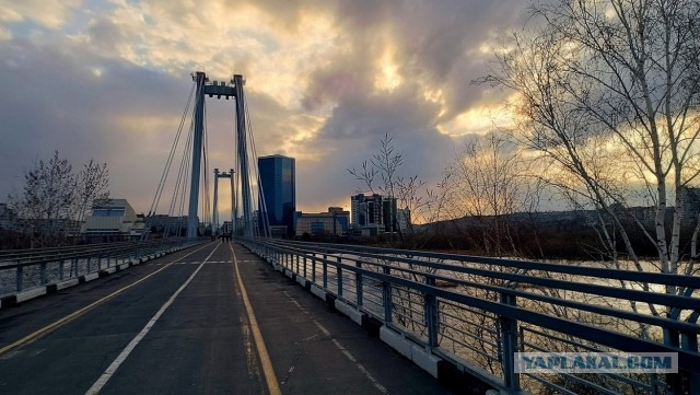 Съездили в Красноярск на майские