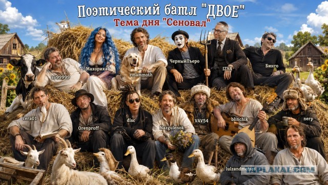 Двое, поэтический батл