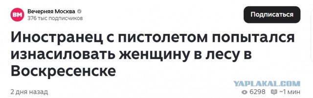В Воскресенске извращенец с пистолетом напал на пару и хотел изнасиловать девушку