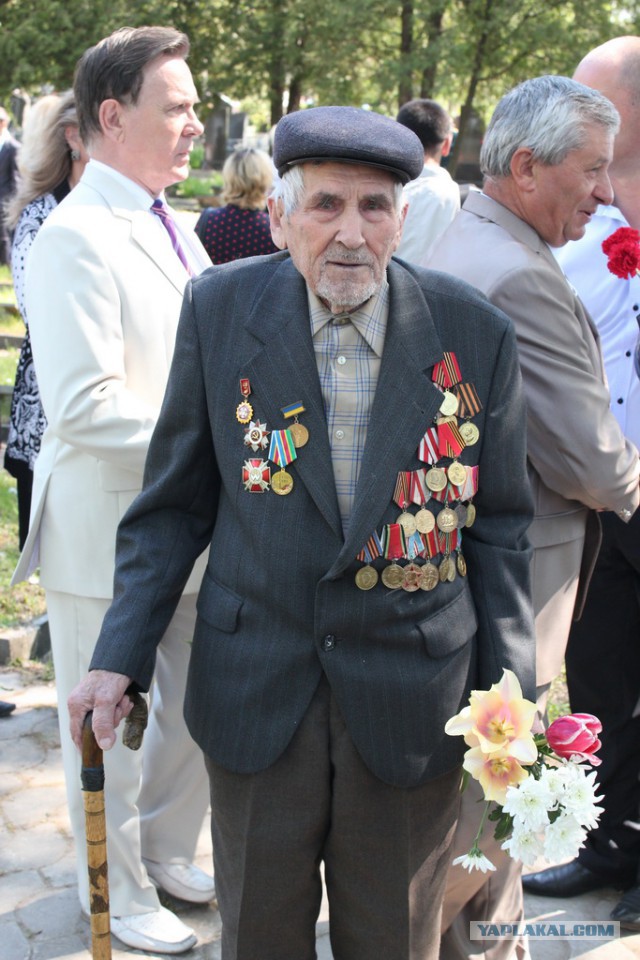 День Победы в моем городе,