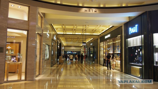 Сингапур. Гостиница "Марина Бэй"