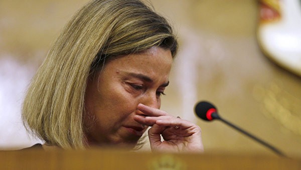 Крокодиловы слёзы Могерини