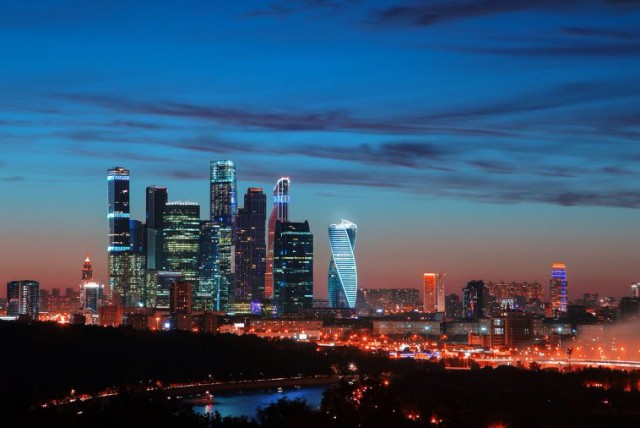 Вид из моего окна в 20.00