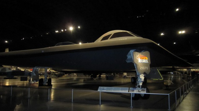 Неожиданный визит Б-2 на авиашоу