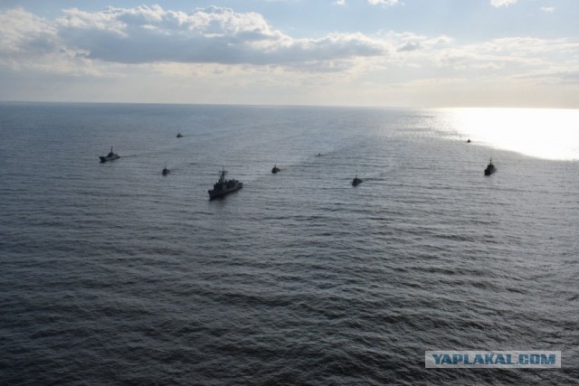 Красиво идут. Демонстрация мощи польского военно-морского флота у границ РФ