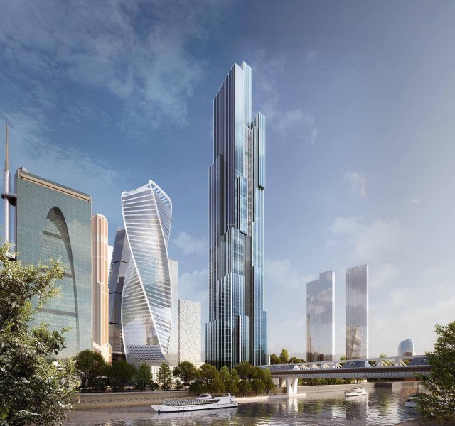В Москва-Сити планируют построить небоскреб высотой 400 метров