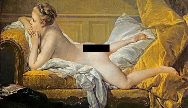 Картины Франсуа Буше на грани приличия