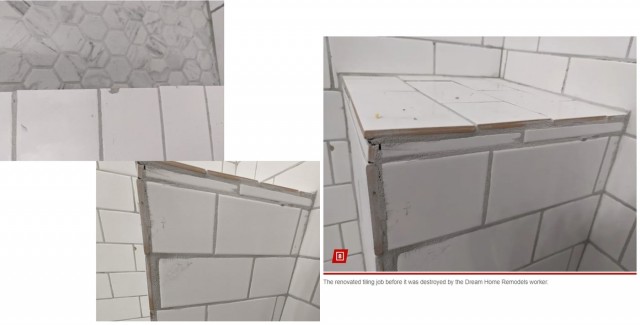 Вот что бывает когда не платишь плиточнику за работу