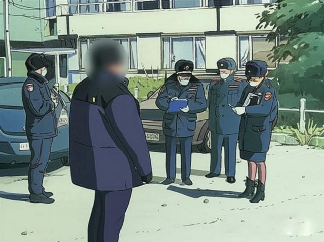 Однажды на ЯПе. Фотожаба ИИ.