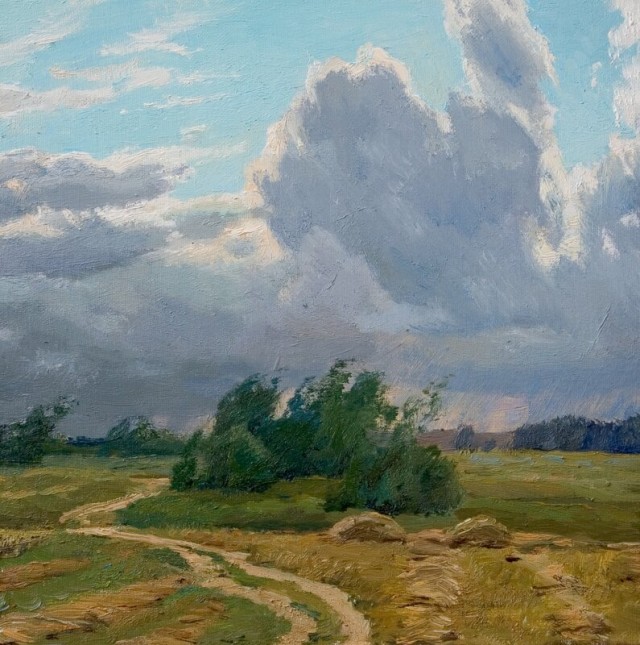Перед грозой в живописи