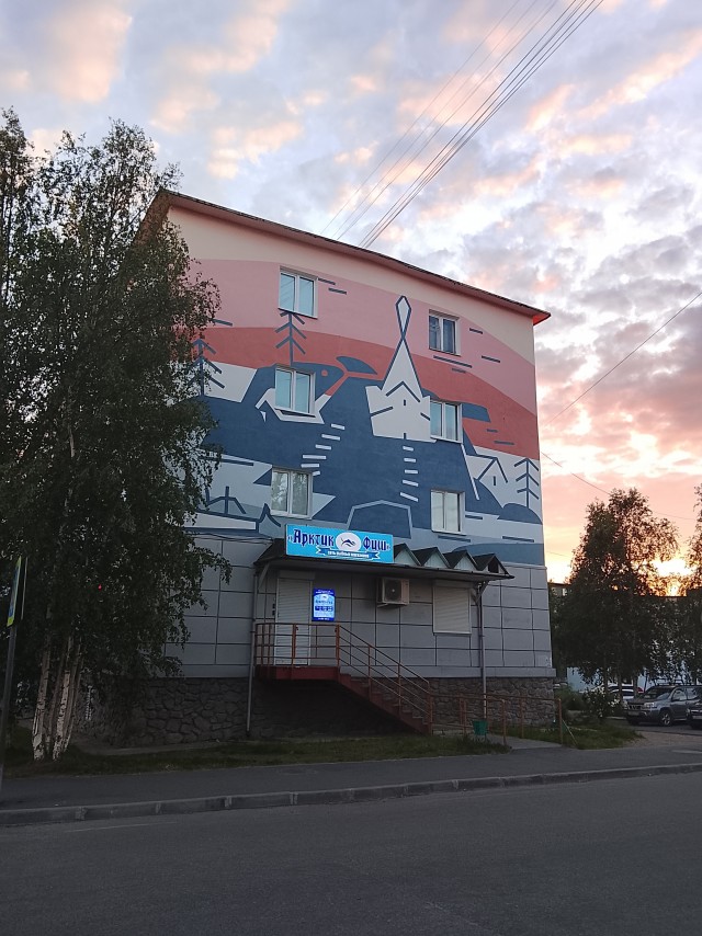 Муралы города Пскова