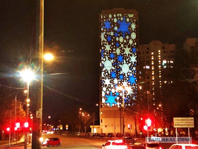 Гигантские снежинки