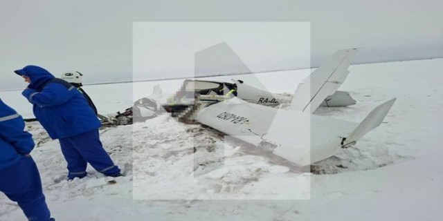 Учебный самолёт с курсантами на борту разбился в Орске