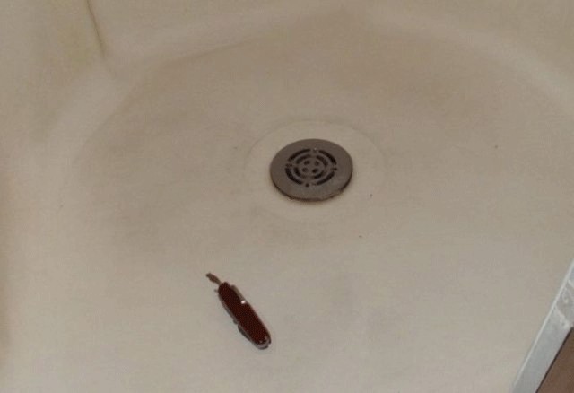 А что у вас "растет" в сливе в ванной?
